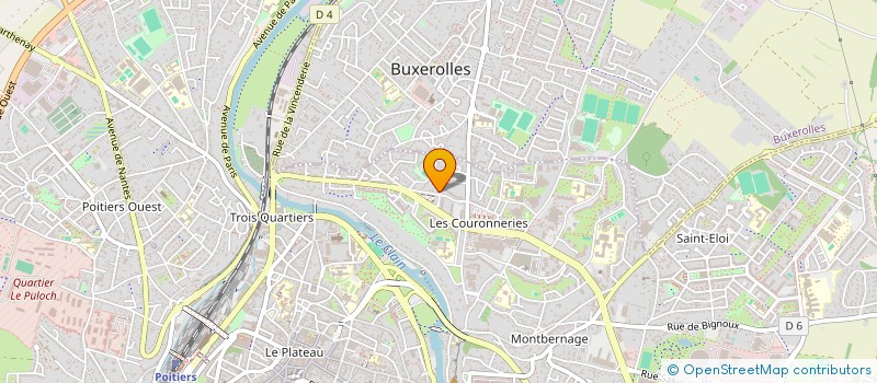 localisation de l'entreprise MONSIEUR MARCELINO NAGI  POITIERS