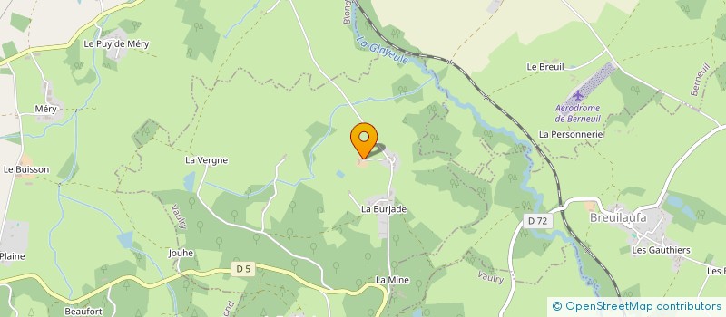 localisation de l'entreprise MONSIEUR MARCELLE MERIGAUD à COMPREIGNAC