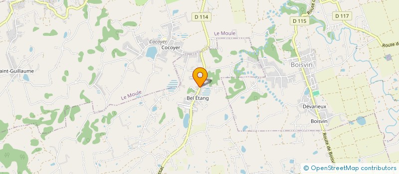 localisation de l'entreprise MONSIEUR MARCELLIN CHOUNI  SAINTE-ANNE