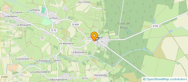 localisation de l'entreprise MONSIEUR MARCELLIN DESMARES  PIROU