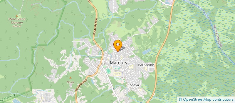 localisation de l'entreprise MONSIEUR MARCELLIN FERNAND à MATOURY