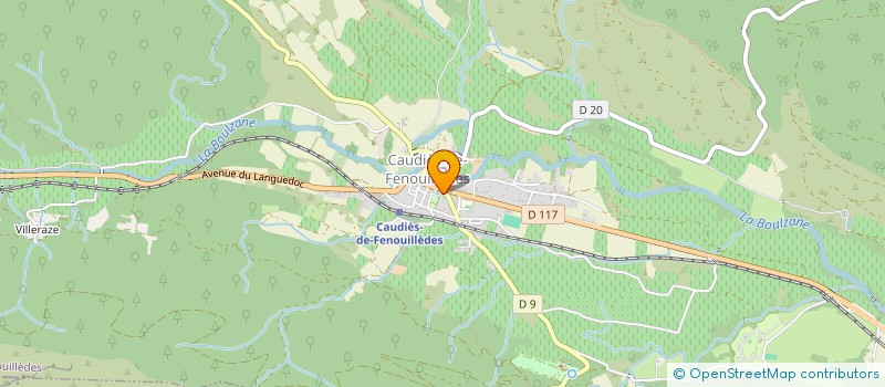 localisation de l'entreprise MONSIEUR MARCELLIN MOTIGNY  CAUDIES-DE-FENOUILLEDES