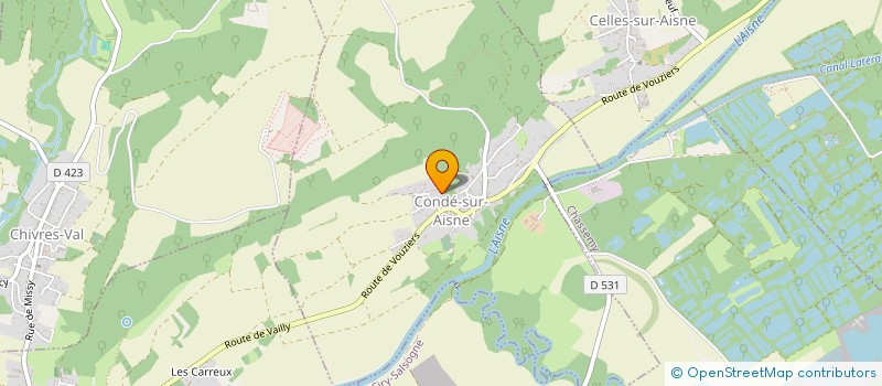 localisation de l'entreprise MONSIEUR MARCELLIN PLICHON à CONDE-SUR-AISNE