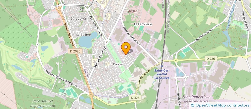 localisation de l'entreprise MONSIEUR MARCELLINA DUBOIS à ORLEANS