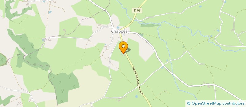 localisation de l'entreprise MONSIEUR MARCELLINUS ANTONIUS VAN DER MADEN  CHAPPES