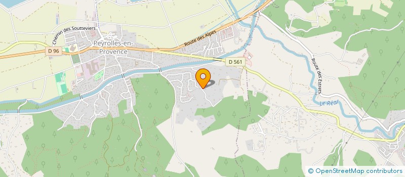 localisation de l'entreprise MONSIEUR MARCELLO COLETTA  PEYROLLES-EN-PROVENCE