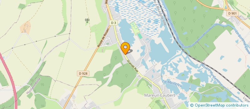 localisation de l'entreprise MONSIEUR MARCELLO LEVEQUE  MAREUIL-CAUBERT