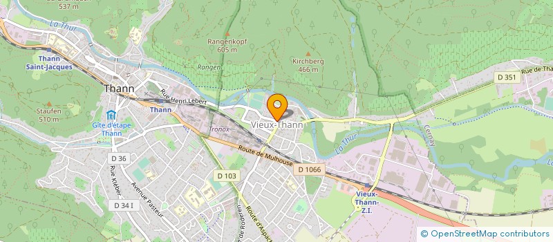 localisation de l'entreprise MONSIEUR MARCELLO MORABITO  VIEUX-THANN