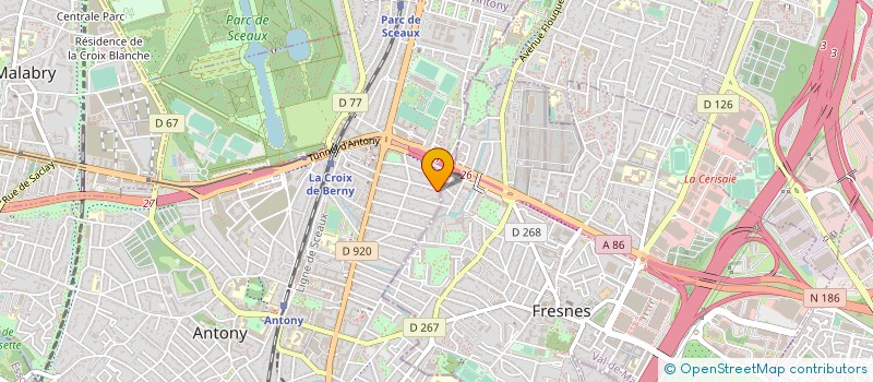 localisation de l'entreprise MONSIEUR MARCELLO PETTINEO à ANTONY