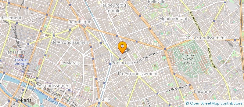 localisation de l'entreprise MONSIEUR MARCELO BITTENCOURT  PARIS