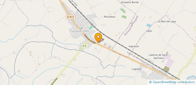 localisation de l'entreprise MONSIEUR MARCELO DA SILVA AMARAL  FAUGUEROLLES