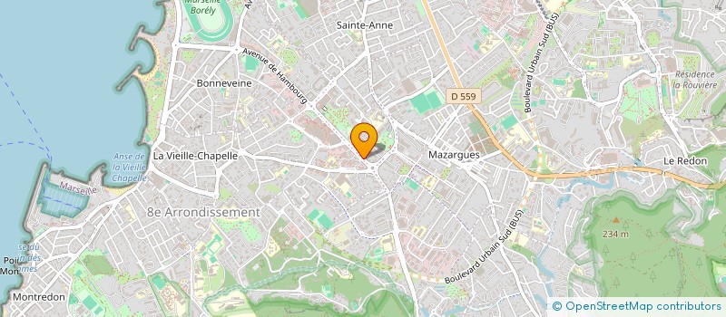 localisation de l'entreprise MONSIEUR MARCELO DA SILVA BORGES JUNIOR à MARSEILLE