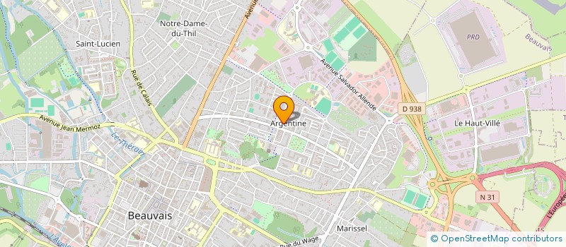 localisation de l'entreprise MONSIEUR MARCELO DE LORENZO DOS SANTOS  TREMBLAY-EN-FRANCE