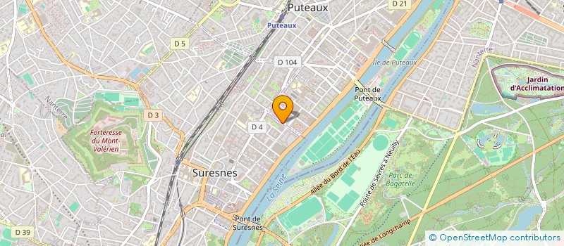 localisation de l'entreprise MONSIEUR MARCELO DIAS DE AMORIM à SURESNES