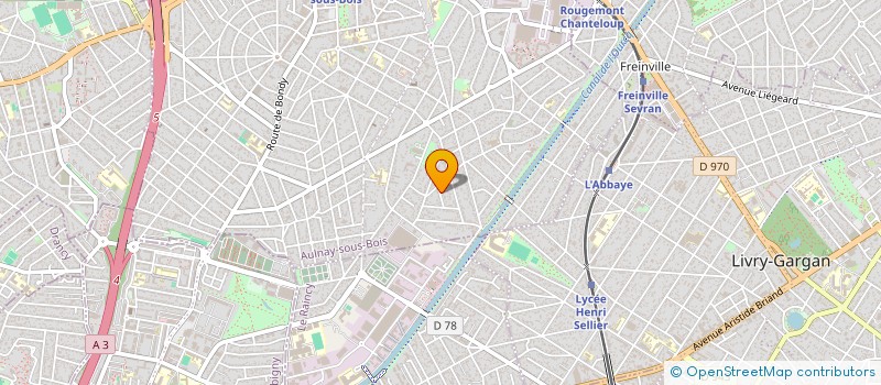 localisation de l'entreprise MONSIEUR MARCELO DJORDJEVIC  AULNAY-SOUS-BOIS