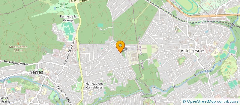 localisation de l'entreprise MONSIEUR MARCELO HORTA DE AQUINO CAMPOS  YERRES