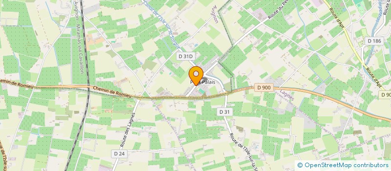 localisation de l'entreprise MONSIEUR MARCELO MENEZES SANTOS  L'ISLE-SUR-LA-SORGUE