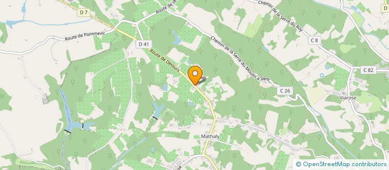 localisation de l'entreprise MONSIEUR MARCELO MONTEIRO SOARES  MOISSAC