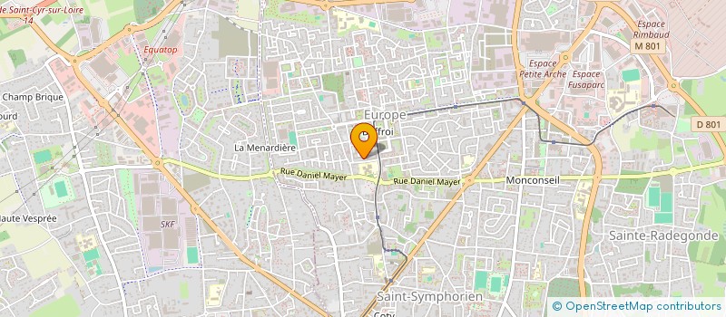 localisation de l'entreprise MONSIEUR MARCELO PEDRO  TOURS