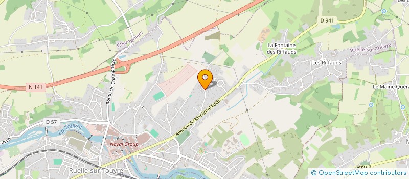 localisation de l'entreprise MONSIEUR MARCHAND MAYRONE  RUELLE-SUR-TOUVRE