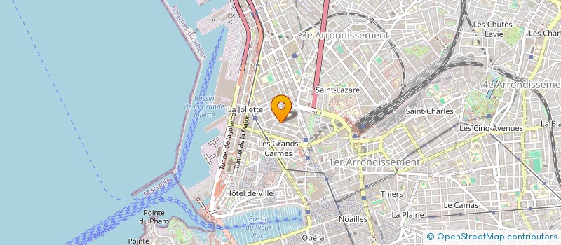 localisation de l'entreprise MONSIEUR MARCIAL DIMUEMUE BOKOKA à MARSEILLE