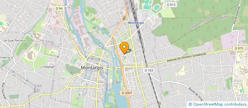 localisation de l'entreprise MONSIEUR MARCIAL LOUA à MONTARGIS