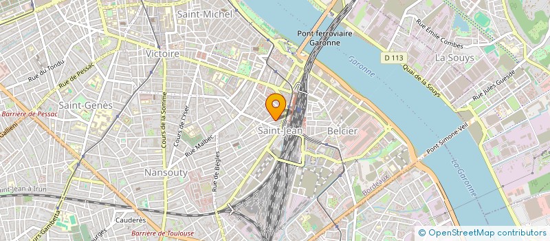 localisation de l'entreprise MONSIEUR MARCIANO DE SOUSA  BORDEAUX