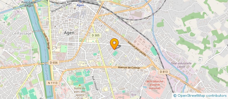 localisation de l'entreprise MONSIEUR MARCIANO FAYOL  AGEN