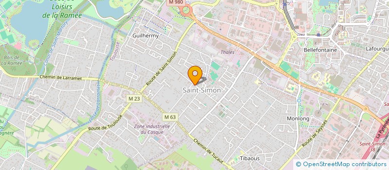 localisation de l'entreprise MONSIEUR MARCIN GOLABCZYK  TOULOUSE