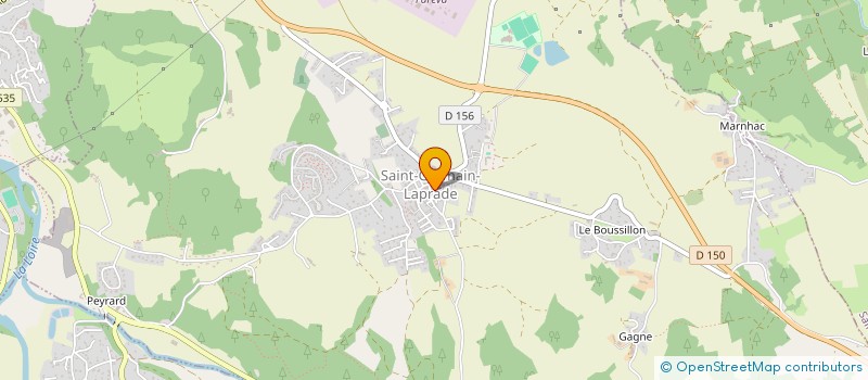 localisation de l'entreprise MONSIEUR MARCIN JAWORSKI  SAINT-GERMAIN-LAPRADE