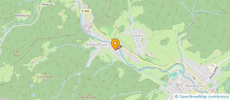 localisation de l'entreprise MONSIEUR MARCIN JURCZYK à MASEVAUX-NIEDERBRUCK