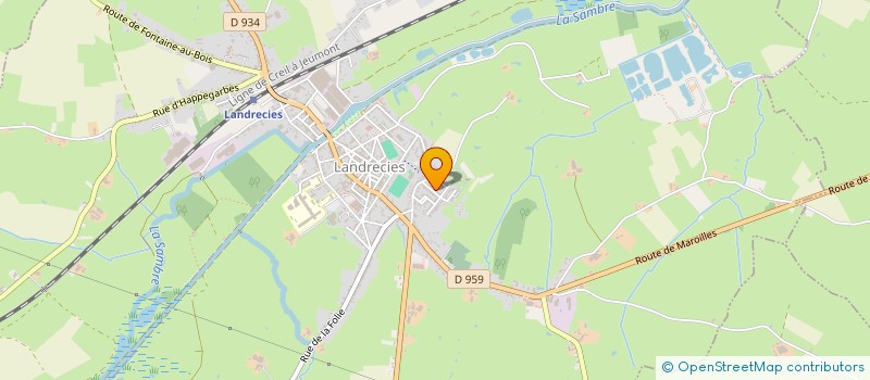 localisation de l'entreprise MONSIEUR MARCIN KOZYRA  MAROILLES