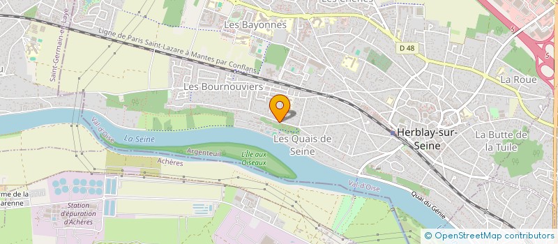 localisation de l'entreprise MONSIEUR MARCIN KRUPA  HERBLAY-SUR-SEINE