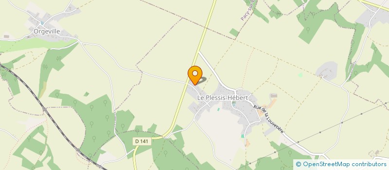 localisation de l'entreprise MONSIEUR MARCIN KWIATOWSKI  LE PLESSIS-HEBERT