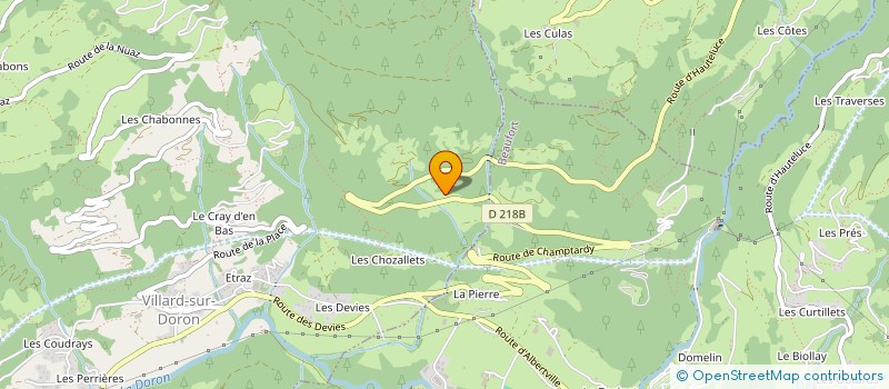 localisation de l'entreprise MONSIEUR MARCIN MUSIAL à VILLARD-SUR-DORON