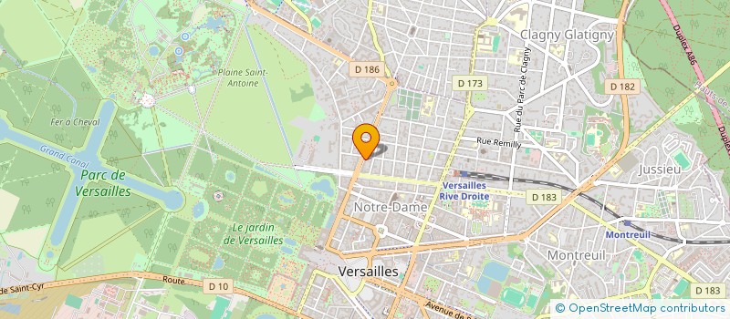 localisation de l'entreprise MONSIEUR MARCIN NOWICKI à VERSAILLES
