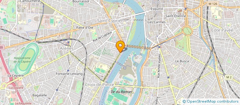 localisation de l'entreprise MONSIEUR MARCIN ORKISZ  TOULOUSE