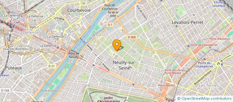 localisation de l'entreprise MONSIEUR MARCIN POMIRSKI à NEUILLY-SUR-SEINE