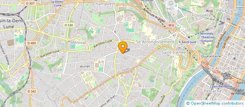 localisation de l'entreprise MONSIEUR MARCIN SKOWRONEK  LYON