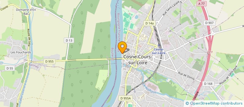 localisation de l'entreprise MONSIEUR MARCIN URBACZKA à COSNE-COURS-SUR-LOIRE