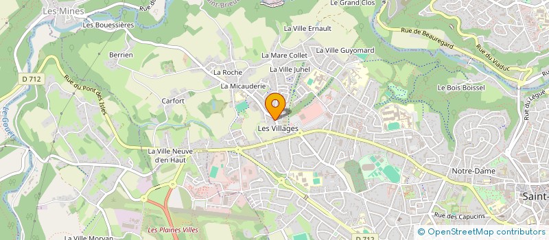 localisation de l'entreprise MONSIEUR MARCIN WILINSKI à SAINT-BRIEUC