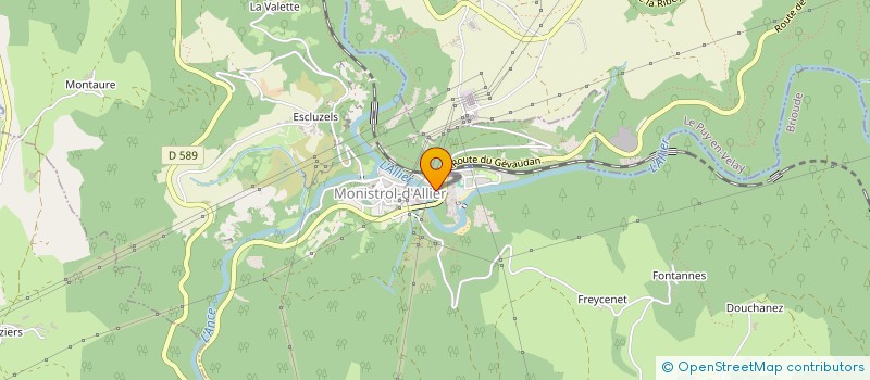 localisation de l'entreprise MONSIEUR MARCIN YWIRKO  MONISTROL-D'ALLIER