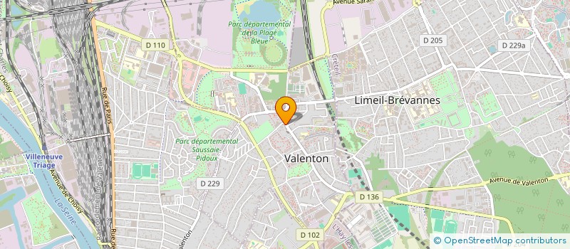 localisation de l'entreprise MONSIEUR MARCIO ALVES MARCIEL à VALENTON