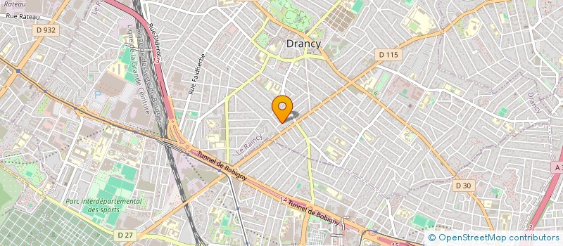 localisation de l'entreprise MONSIEUR MARCIO CARNEIRO BARBOSA à DRANCY