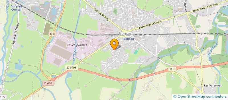 localisation de l'entreprise MONSIEUR MARCIO DE SOUSA ANTUNES CERQUEIRA  BONSON