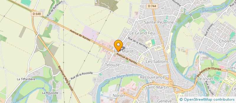 localisation de l'entreprise MONSIEUR MARCIO FILIPE GONCALVES DE ARAUJO à NIORT