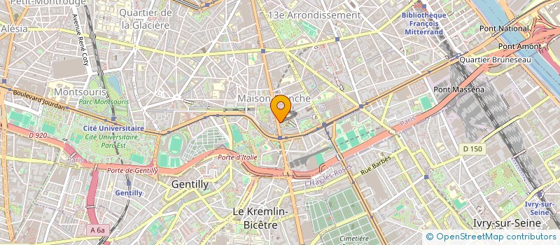 localisation de l'entreprise MONSIEUR MARCIO GERALDO DA SILVA  PARIS