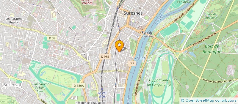 localisation de l'entreprise MONSIEUR MARCIO MENDES FARIAS à SURESNES