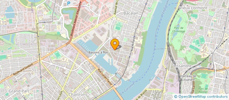localisation de l'entreprise MONSIEUR MARCK HILAIRE à BORDEAUX