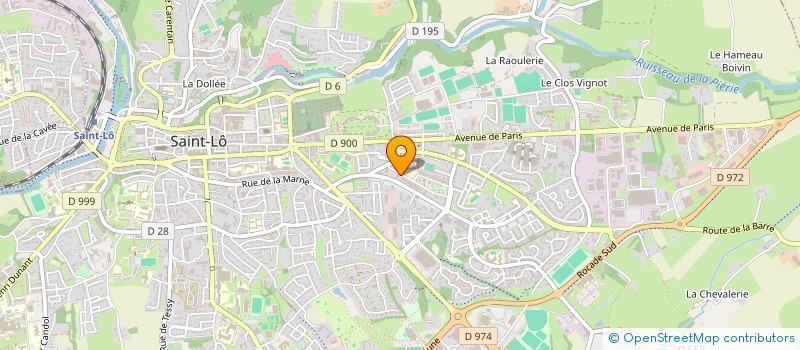 localisation de l'entreprise MONSIEUR MARCK LE DIZES  SAINT-LO